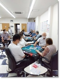 第1回ぽっぽ杯健康麻雀大会/大会の様子